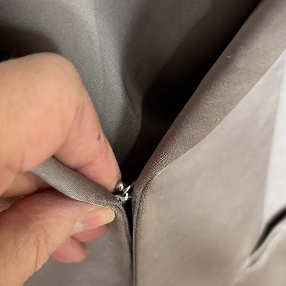 Express Satin Women's Pantsuit in Gray - Picture 5 of 16